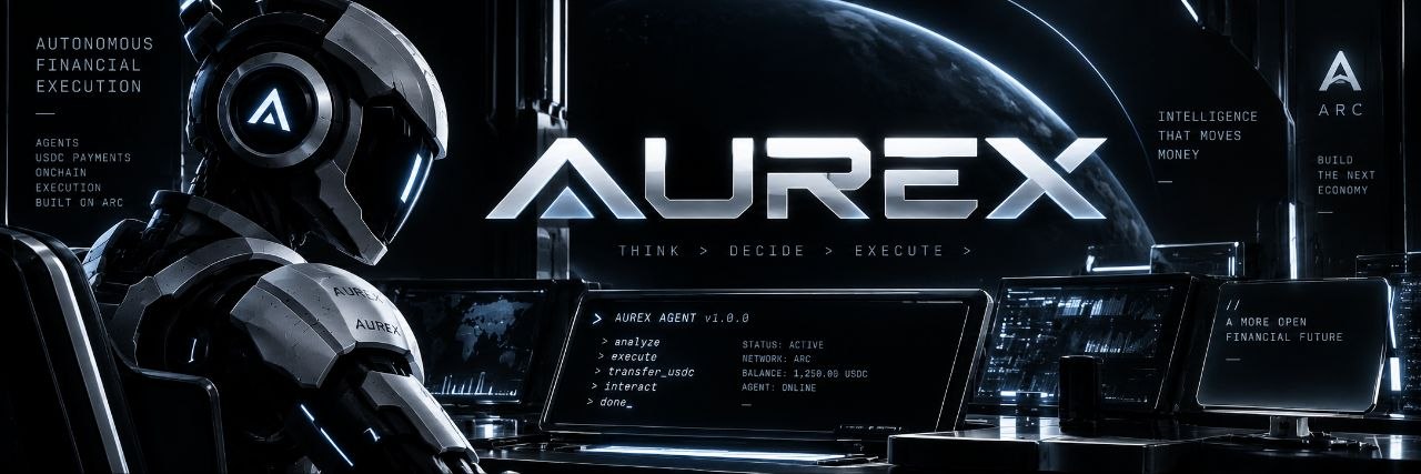 AUREX autonomous agent operating a financial terminal